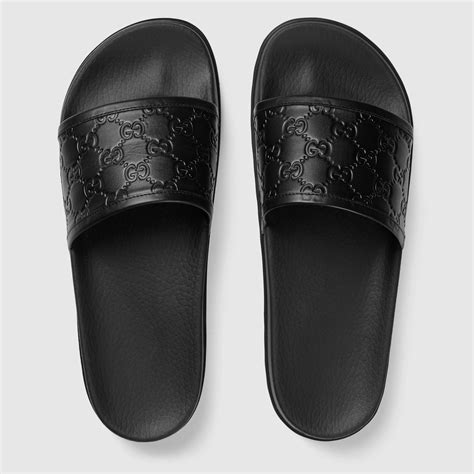 men's slides with logo